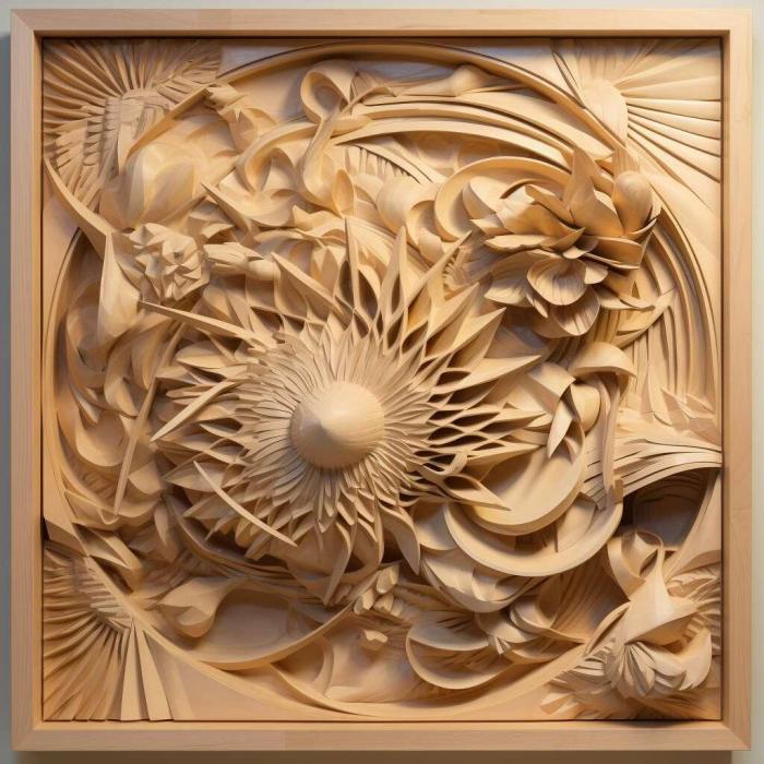 نموذج ثلاثي الأبعاد لآلة CNC 3D Art 